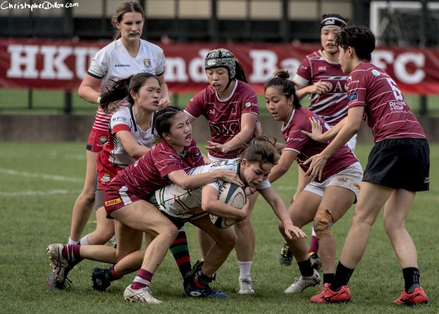 Sandy Bay Typhoons vs Kowloon, Girls Rugby in Hong Kong 2023-02-18