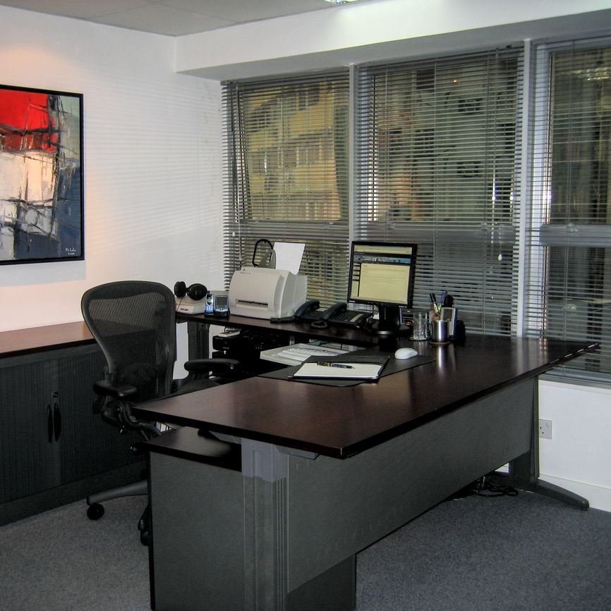 The small Hong Kong office after the renovation