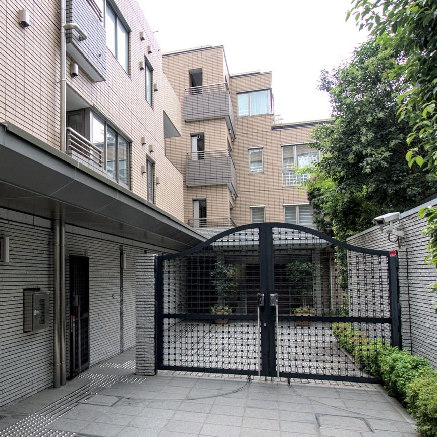 Luxury apartment complex in Tokyo, Japan