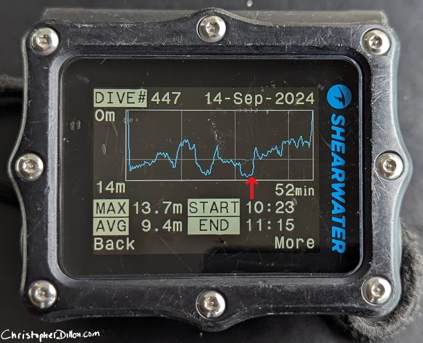 Shearwater dive computer