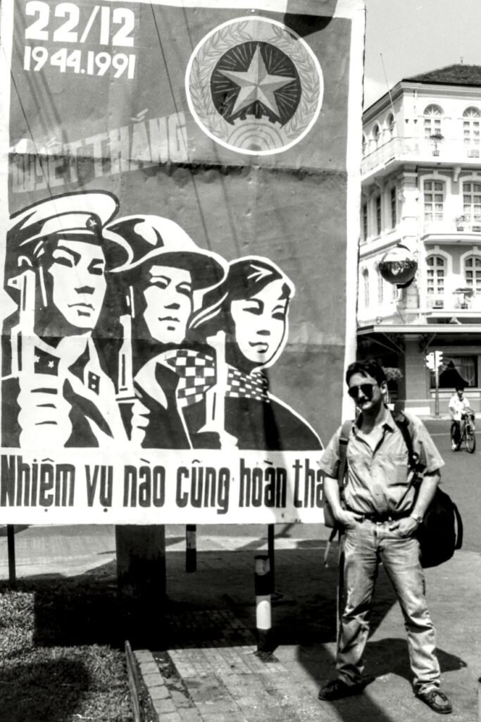 Part of the author's photo life, in Ho Chi Minh City, Vietnam, in December 1991