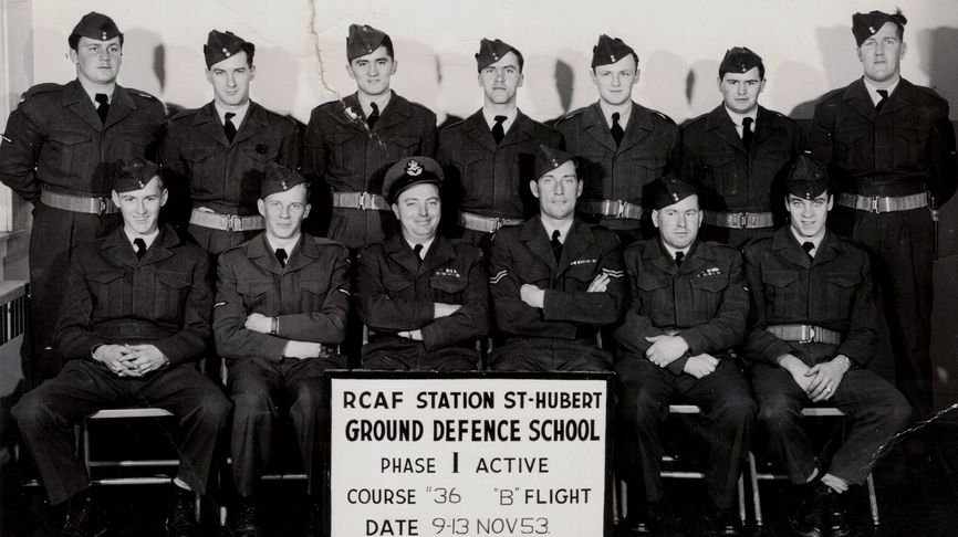 RCAF graduation image