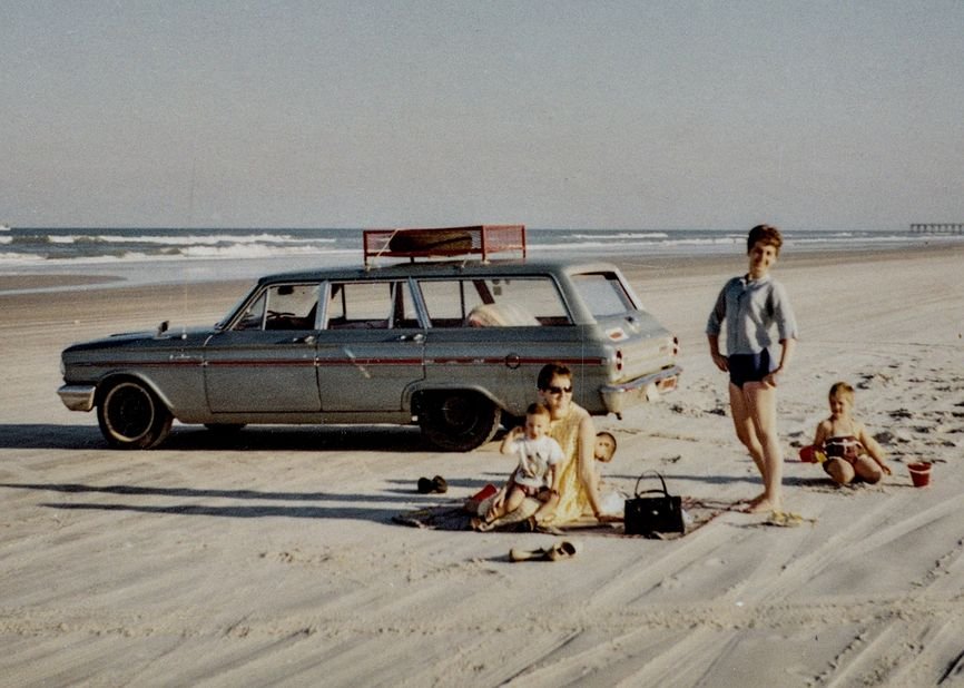 Family vacation in Florida, 1968. Shot on the copy stand. Photographer James Dillon